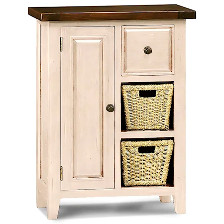 Coffee Cabinet with Two Baskets
